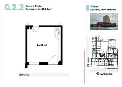 lokal użytkowy na sprzedaż 24m2 lokal użytkowy Koszalin, Jana z Kolna