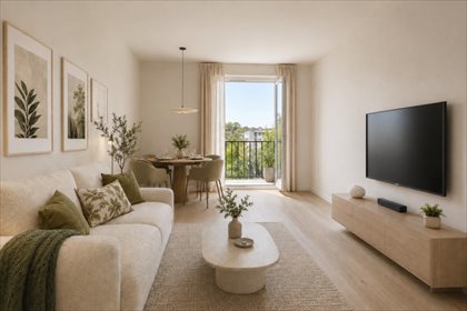 Do sprzedania funkcjonalne 2-pokojowe mieszkanie 49,41 m² w Poznaniu mieszkanie Poznań, Umultowo, Maków Polnych