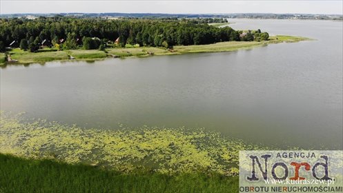 Działka nad jeziorem Dręstwo 6 331 m² z linią brzegową działka Rybczyzna