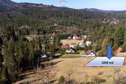 działka na sprzedaż 1050m2 działka Sól, Kiczora