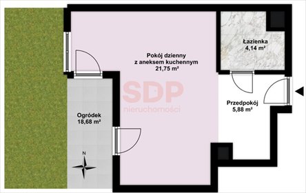 mieszkanie na sprzedaż 32m2 mieszkanie Wrocław, Śródmieście, Kleczków, Wybrzeże Conrada - Korzeniowskiego