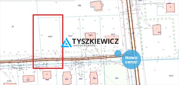 działka na sprzedaż 1207m2 działka Stanisławowo