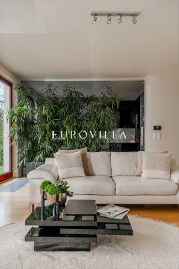 Przestronny dom 287 m2 z kominkiem, tarasem i antresolą dom Warszawa, Wilanów Zawady