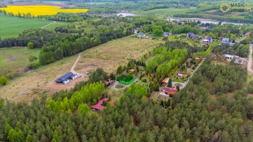 Ekskluzywna posiadłość 430 m² w Cząstkowie - las, sad, staw dom Cząstkowo