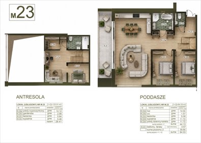 Luksusowy apartament 134 m² z panoramicznym widokiem na Tatry lokal użytkowy Kościelisko, Chotarz Bór