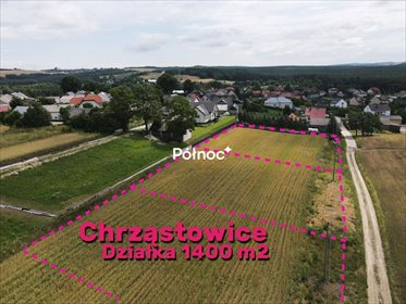 działka na sprzedaż 1400m2 działka Chrząstowice