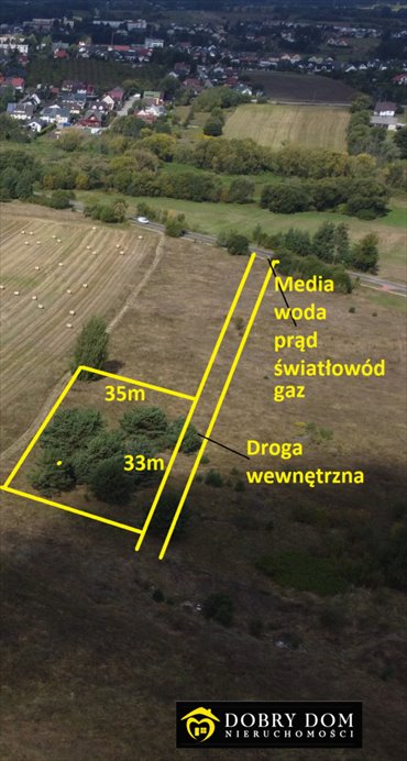 działka na sprzedaż 1159m2 działka Choroszcz