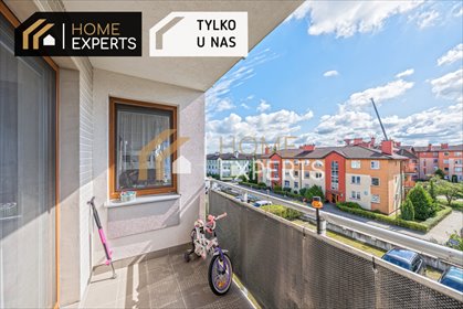 Sprzedam jasne 3-pokojowe mieszkanie 54 m² z balkonem i miejscem postojowym mieszkanie Gdańsk, Jasień, Konrada Guderskiego