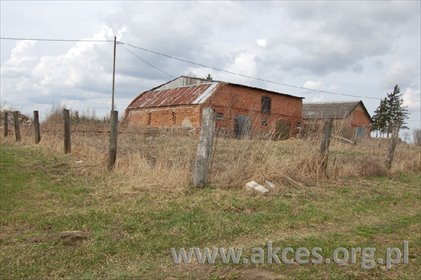 Działka z domem bliźniakiem 152 m², prąd, utwardzony dojazd działka Zalewo