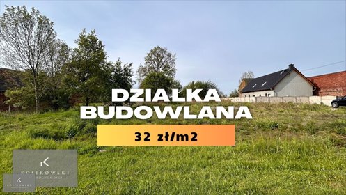 Sprzedam działkę 3015 m² w Domaszowicach-Dziedzicach działka Namysłów, Domaszowice-Dziedzice