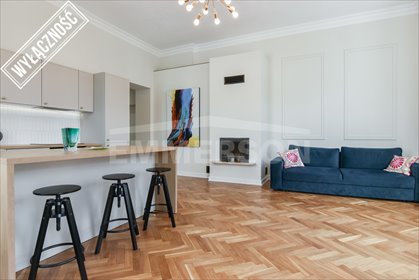Polecam przestronne 68 m² apartament z balkonem po remoncie mieszkanie Kraków, Śródmieście, Topolowa