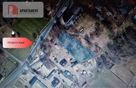 Polecam działkę 2400 m² pod produkcję i usługi z mediami w drodze działka Dworzysko