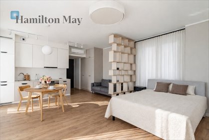 Nowoczesne 39,7 m² z balkonem, wysoki 14. piętro mieszkanie Warszawa, Wola, Grzybowska