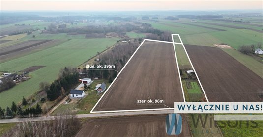 działka na sprzedaż 34713m2 działka Śniadowo