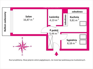 mieszkanie na sprzedaż 44m2 mieszkanie Siedlce, Warszawska