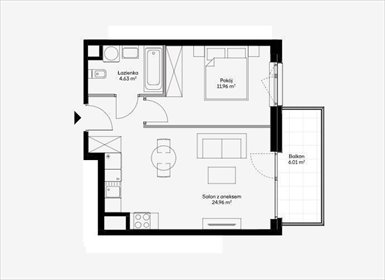 mieszkanie na sprzedaż 46m2 mieszkanie Warszawa, Wola, Czyste, Kolejowa