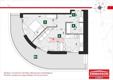 mieszkanie na sprzedaż 45m2 mieszkanie Kraków, Grzegórzki, Grzegórzki, Podgórska