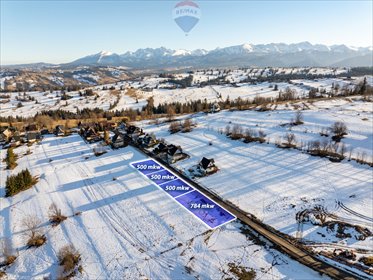 działka na sprzedaż 500m2 działka Sierockie