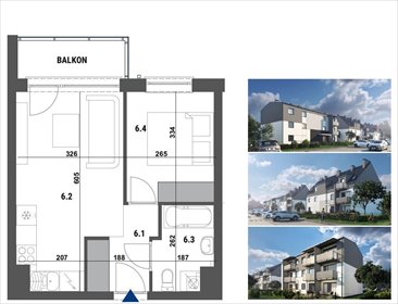 mieszkanie na sprzedaż 34m2 mieszkanie Psarskie