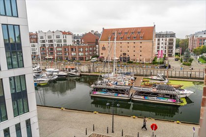 Nowoczesny apartament z widokiem na Motławę i marinę mieszkanie Gdańsk, Chmielna