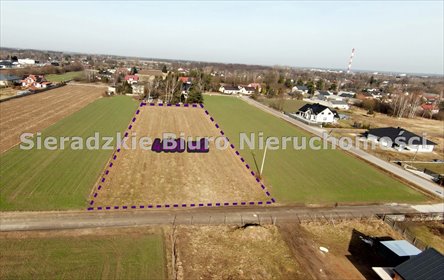 Do sprzedania działka inwestycyjna 4400 m² w Sieradzu działka Sieradz