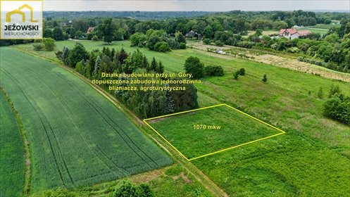 Działka budowlana 1070 m² w Kazimierzu Dolnym z prywatnością działka Kazimierz Dolny