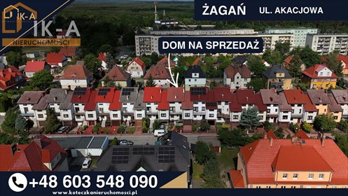 Przestronny dom z 6 sypialniami, garażem i poddaszem użytkowym dom Żagań, Żagań, Akacjowa