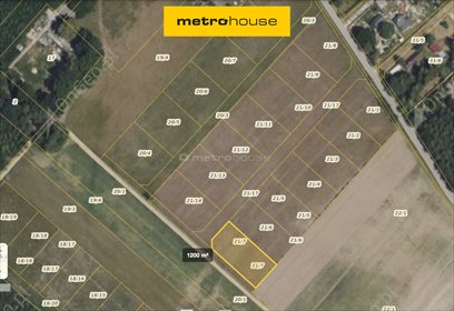 działka na sprzedaż 1201m2 działka Skuły