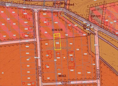 działka na sprzedaż 1200m2 działka Kawęczynek, Zaleśna