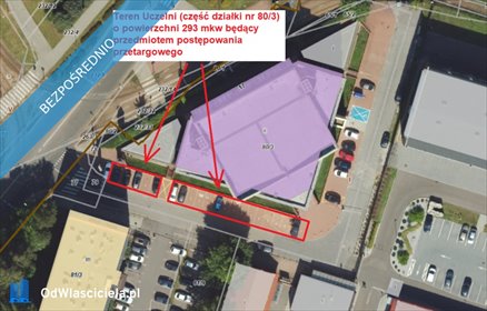 działka na wynajem 293m2 działka Kraków, Stare Miasto, Kamienna 17