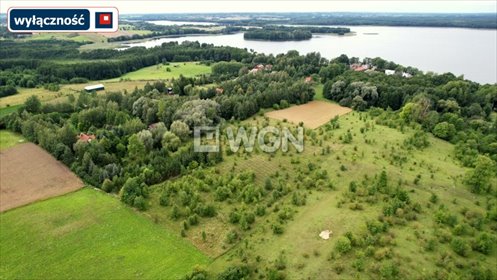 Polecam działkę 7189 m² pod dom i inwestycję nad jeziorem działka Sikory Juskie