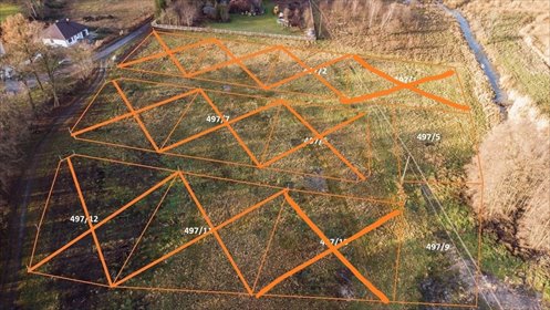 działka na sprzedaż 1120m2 działka Żary, Bociania