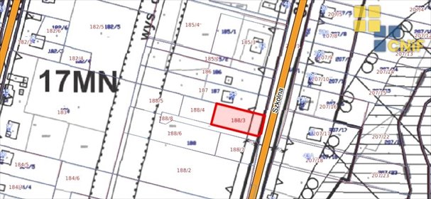 działka na sprzedaż 896m2 działka Kolonia Poczesna