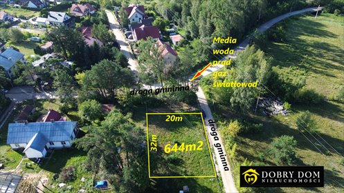 działka na sprzedaż 644m2 działka Krupniki