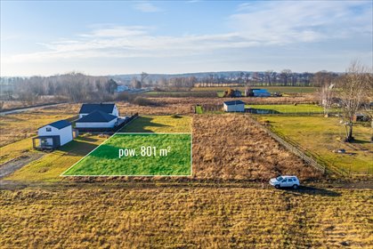 działka na sprzedaż 801m2 działka Falęcin