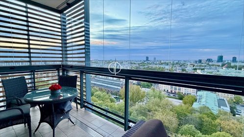 Ekskluzywny 142m2 apartament z panoramicznym widokiem mieszkanie Warszawa, Śródmieście, Grzybowska