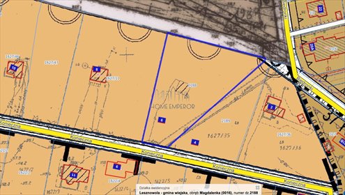 działka na sprzedaż 3561m2 działka Magdalenka, Konieczna