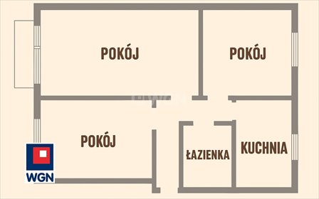 mieszkanie na sprzedaż 57m2 mieszkanie Wejherowo, Osiedle Kaszubskie