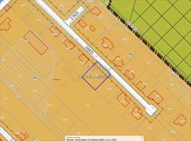 Działka 1000 m² w Kajetanach (media przy granicy) działka Kajetany, Azalii