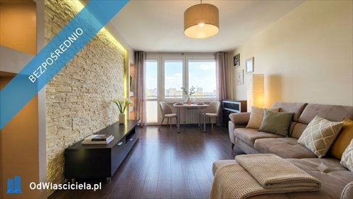 Zapraszam do wynajęcia 60 m² mieszkania z panoramicznym widokiem na Warszawę mieszkanie Warszawa, Bielany, M. Dąbrowskiej