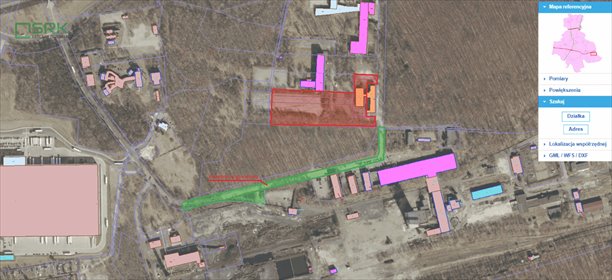 działka na sprzedaż 15531m2 działka Ruda Śląska, Kalinowa