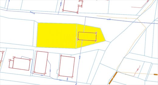 Działka inna na sprzedaż Krzywizna 1 000m2 Foto 1