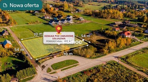 działka na sprzedaż 3847m2 działka Studzianki