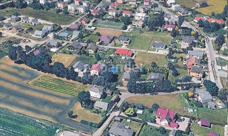 działka na sprzedaż 918m2 działka Chybie, Asnyka