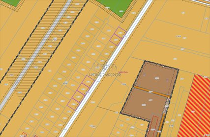 Działka 873 m² pod zabudowę jednorodzinną, media przy granicy działka Tarczyn, Lawendowa