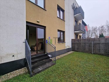 Przestronne 3-pokojowe mieszkanie z ogrodem w Kamieńcu Wrocławskim mieszkanie Kamieniec Wrocławski, Działkowa