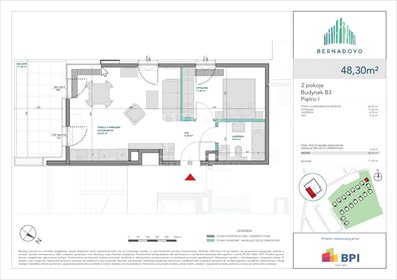 mieszkanie na sprzedaż 50m2 mieszkanie Gdynia, Mały Kack, Wzgórze Bernadowo