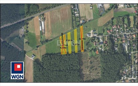 Działki pod lasem w Topoli Osiedle, 0,51 ha, media - polecam! działka Topola Osiedle, Topola Osiedle, Topola Osiedle