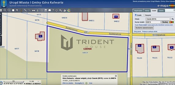 działka na sprzedaż 7308m2 działka Czersk