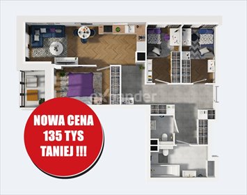 mieszkanie na sprzedaż 70m2 mieszkanie Kraków, Stare Podgórze, Rydlówka